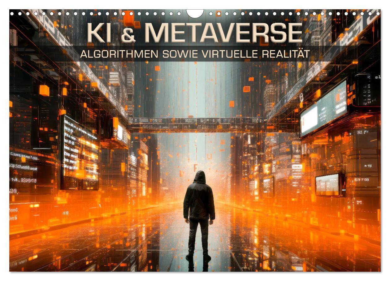 Cover: 9783383855443 | KI UND METAVERSE Algorithmen sowie virtuelle Realität (Wandkalender...