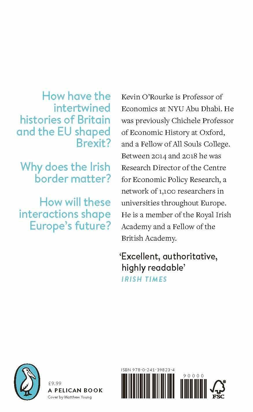 Rückseite: 9780241398234 | A Short History of Brexit: From Brentry to Backstop | Kevin O'Rourke