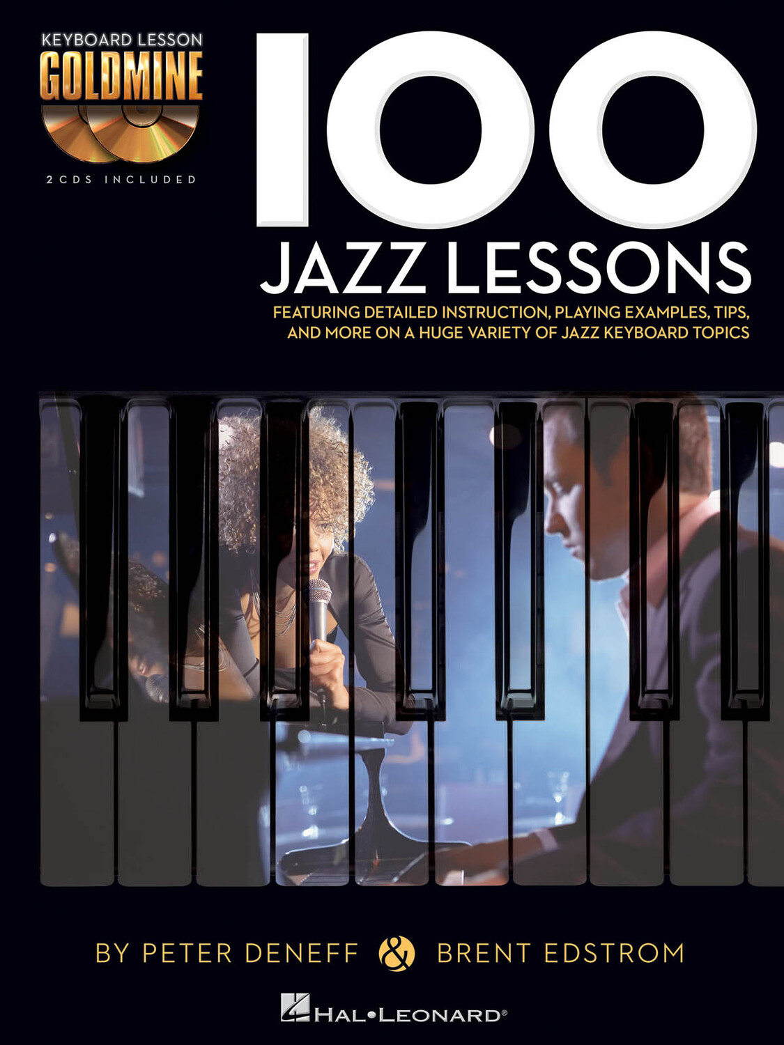 Cover: 884088949341 | 100 Jazz Lessons | Keyboard Lesson Goldmine Series | Piano Instruction