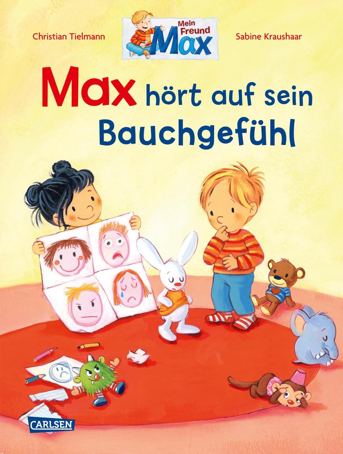 Cover: 9783551519818 | Max-Bilderbücher: Max hört auf sein Bauchgefühl | Christian Tielmann