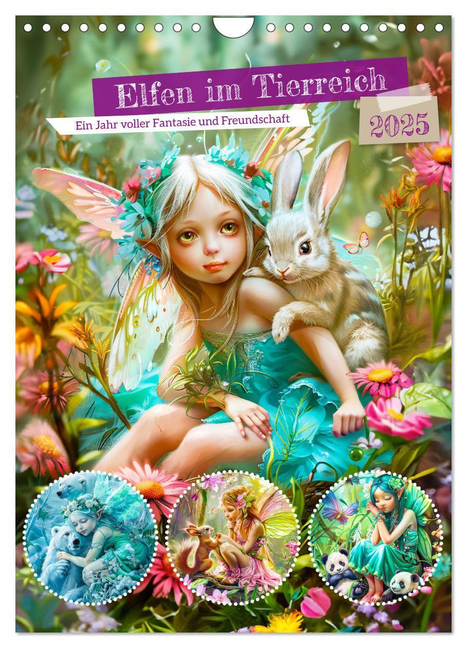 Cover: 9783383788277 | Elfen im Tierreich - Ein Jahr voller Fantasie und Freundschaft...
