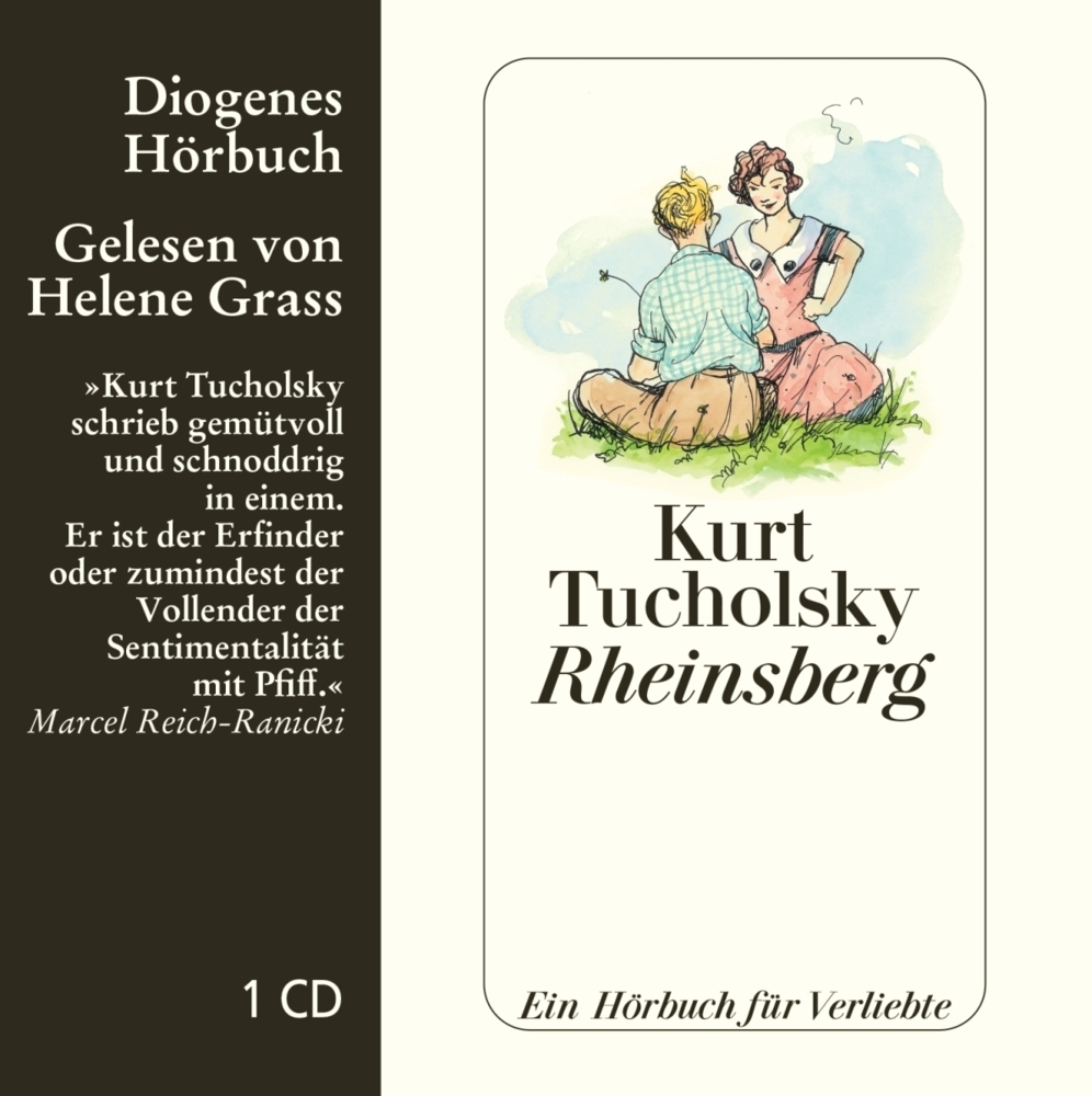 Cover: 9783257800180 | Rheinsberg, 1 Audio-CD | Ein Hörbuch für Verliebte | Kurt Tucholsky