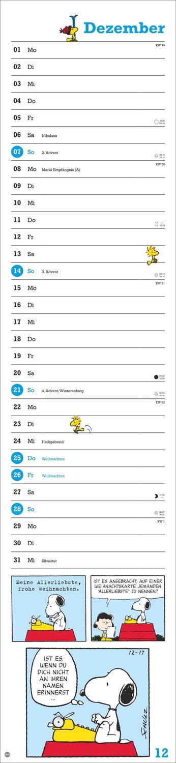 Bild: 9783756405664 | Peanuts Superlangplaner 2025 | Heye | Kalender | Spiralbindung | 13 S.