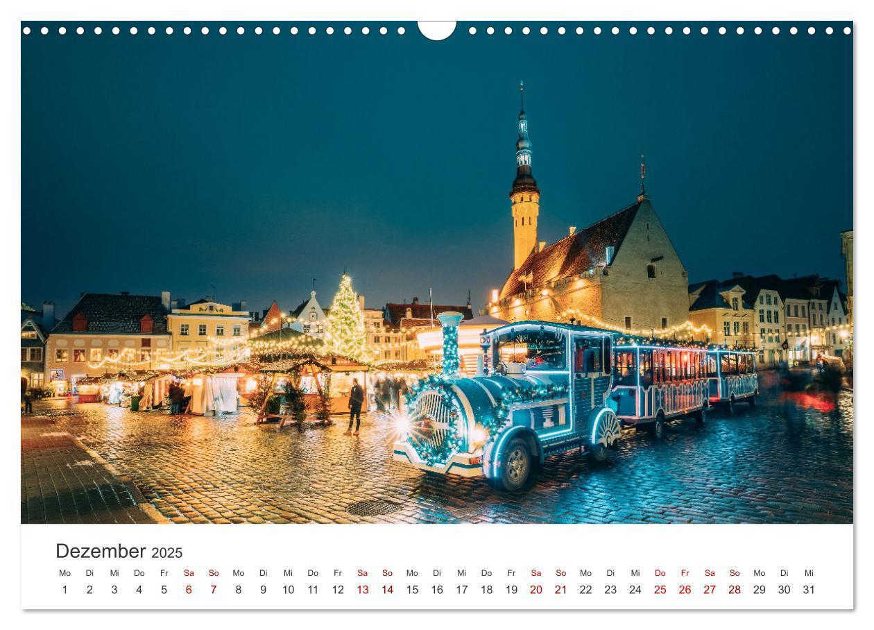 Bild: 9783383986451 | Tallinn - Eine Reise in die Hauptstadt Estlands. (Wandkalender 2025...