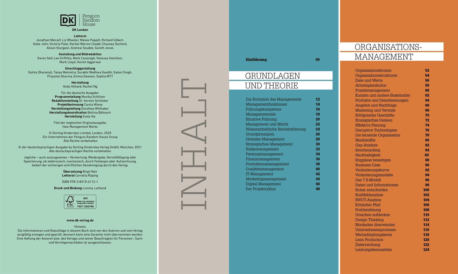 Bild: 9783831041121 | #dkinfografik. Management einfach erklärt | Philippa Anderson (u. a.)