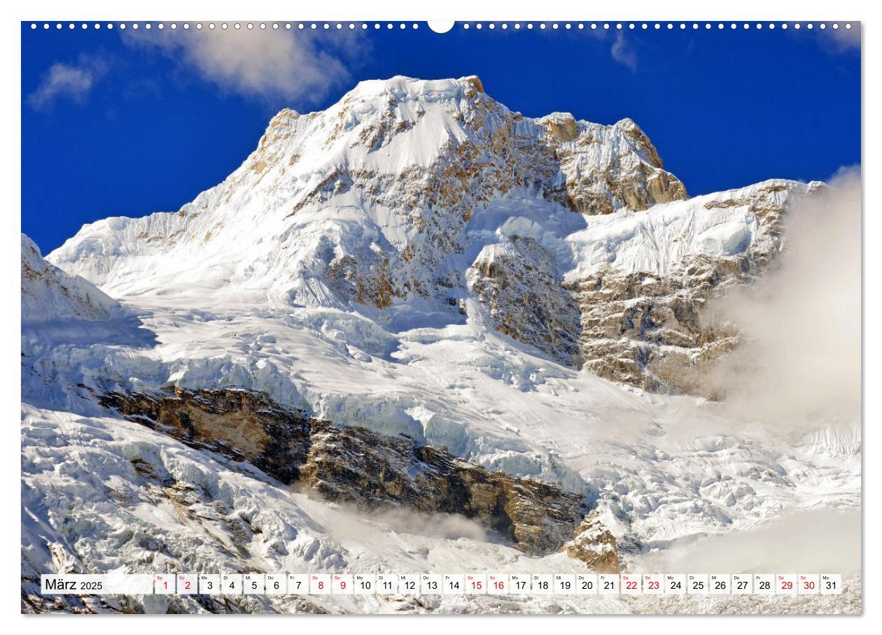 Bild: 9783383830648 | MANASLU HIMAL gewaltige Bergriesen (Wandkalender 2025 DIN A2 quer),...