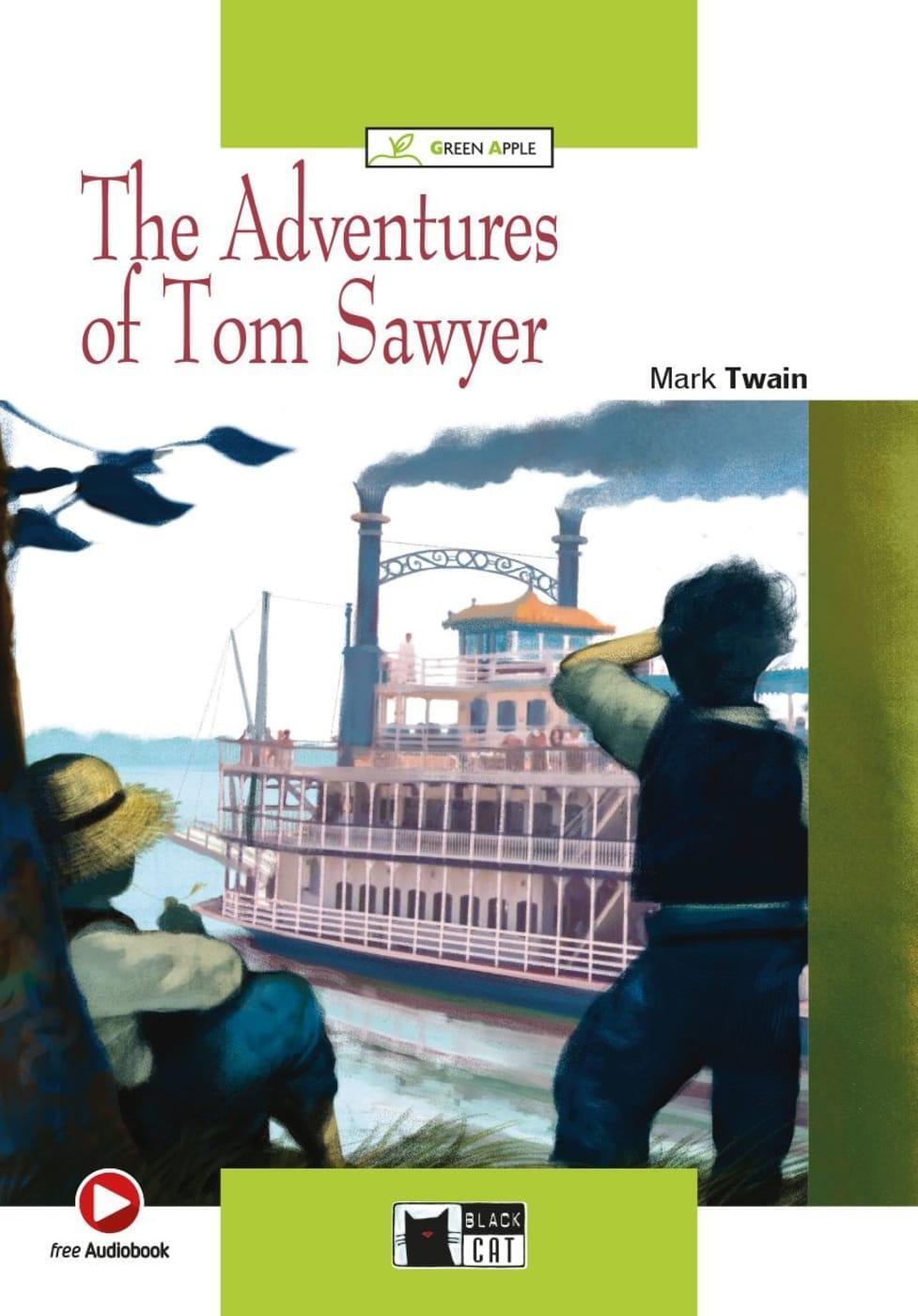 Cover: 9783125000575 | The Adventures of Tom Sawyer. Buch + CD-ROM | Mark Twain | Taschenbuch