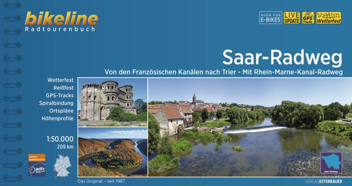 Cover: 9783711100870 | Saar-Radweg | Esterbauer Verlag | Taschenbuch | Spiralbindung | 2022