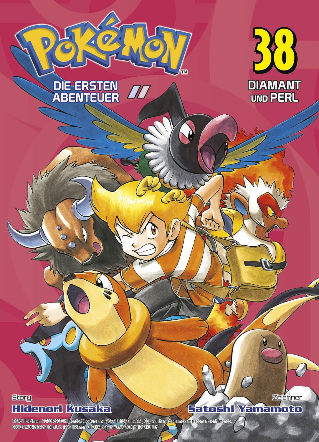 Cover: 9783741621420 | Pokémon - Die ersten Abenteuer 38 | Bd. 38: Diamant und Perl | Buch