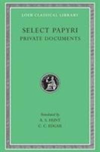 Cover: 9780674992948 | Select Papyri | Private Documents | Buch | Loeb Classical Library
