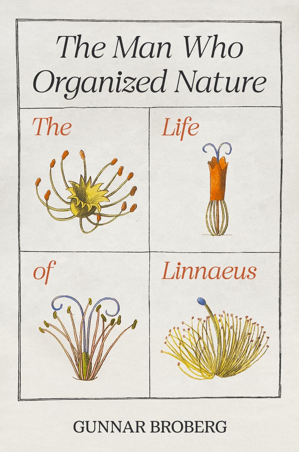 Cover: 9780691213422 | The Man Who Organized Nature | The Life of Linnaeus | Gunnar Broberg