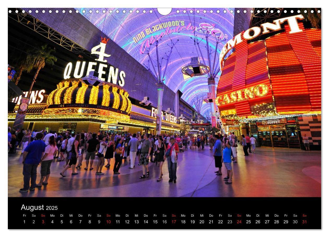 Bild: 9783435840021 | Las Vegas (Wandkalender 2025 DIN A3 quer), CALVENDO Monatskalender