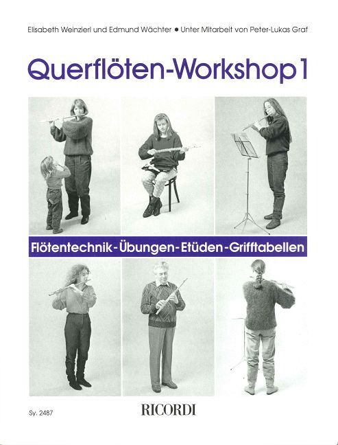 Cover: 9790204224876 | Weinzierl, E: Querflöten-Workshop 1 | Weinzierl-Wächter (u. a.) | Buch