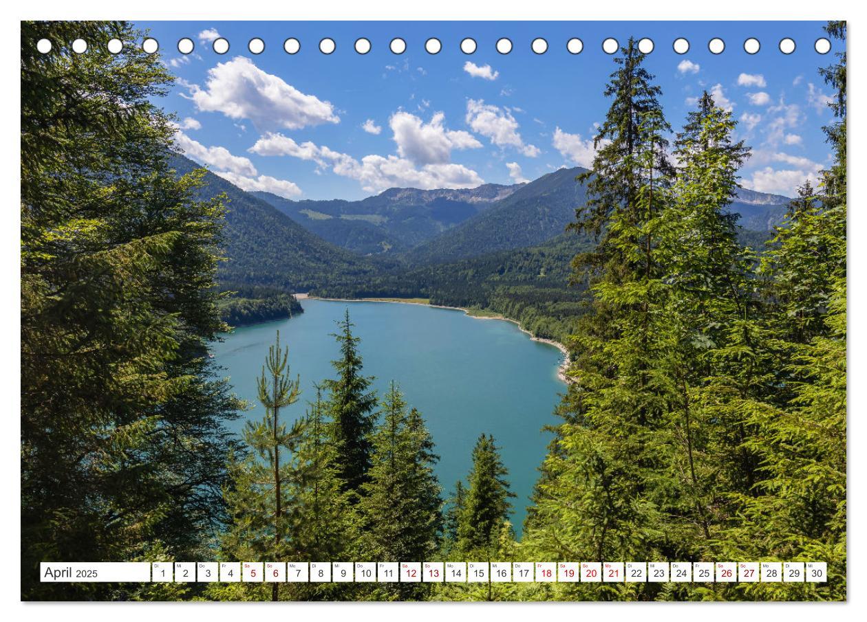 Bild: 9783457202456 | Bayern - Seen, Berge, Landschaft (Tischkalender 2025 DIN A5 quer),...