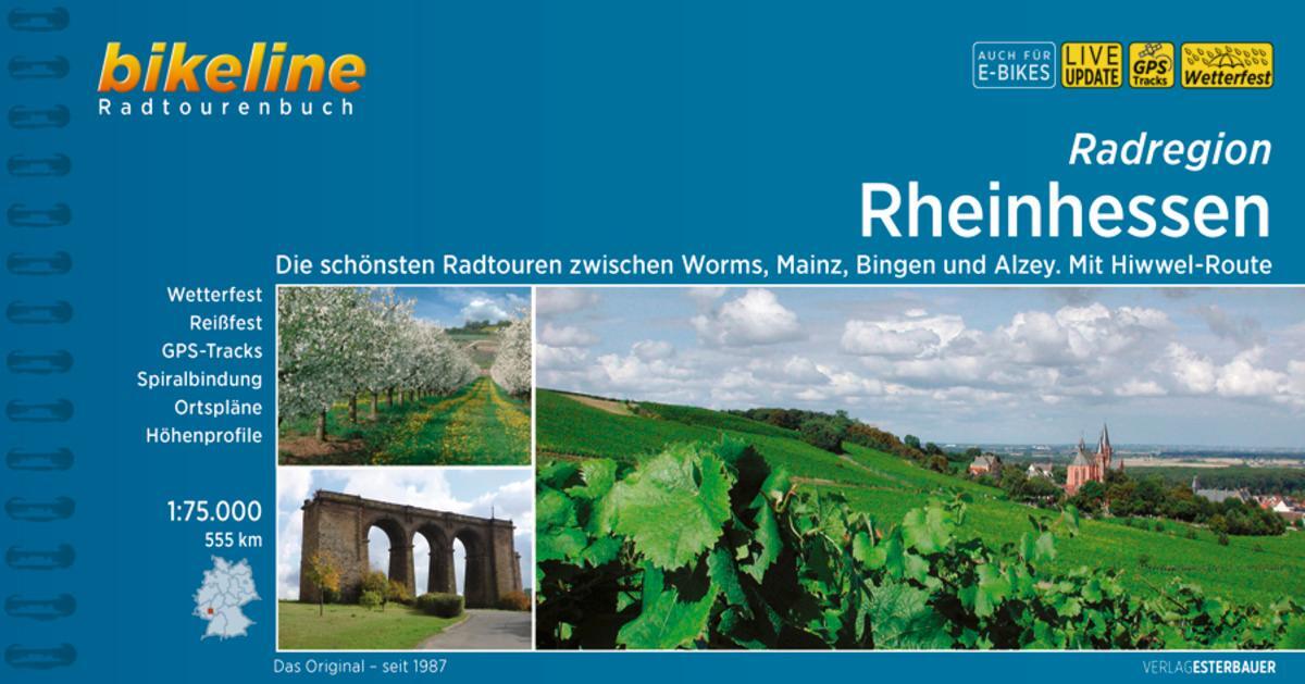 Cover: 9783711101037 | Radatlas Rheinhessen | Esterbauer Verlag | Taschenbuch | SPIRALB