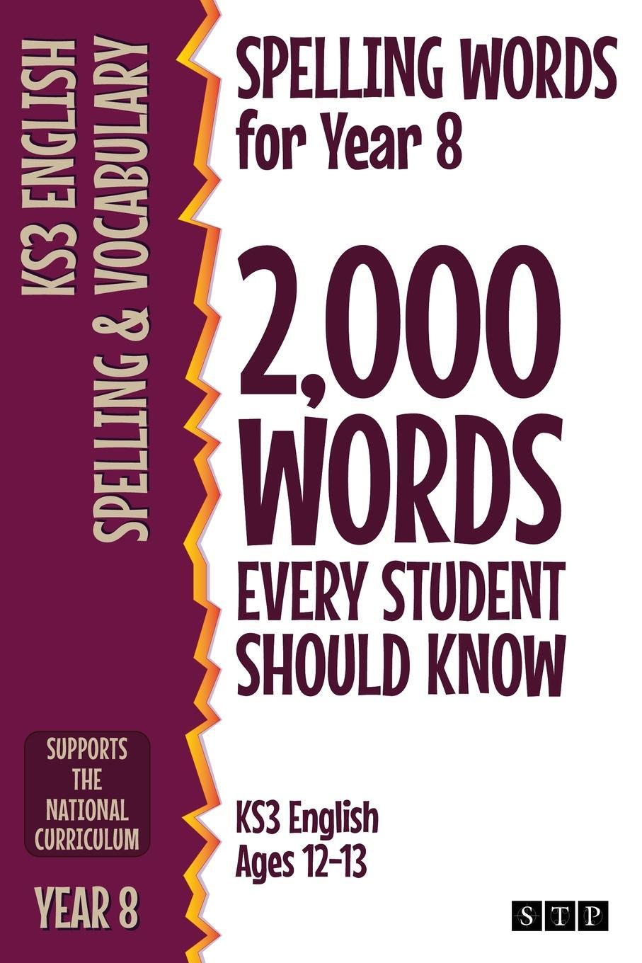 Cover: 9781912956333 | Spelling Words for Year 8 | Stp Books | Taschenbuch | Paperback | 2020