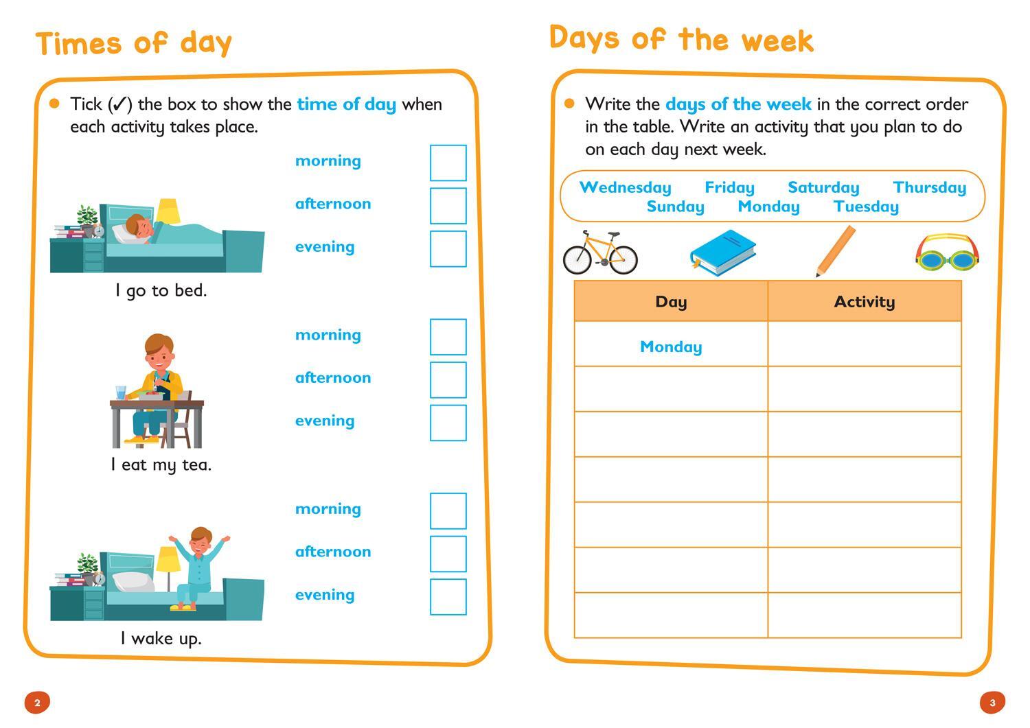 Bild: 9780008275389 | Telling the Time Wipe Clean Activity Book | Ideal for Home Learning