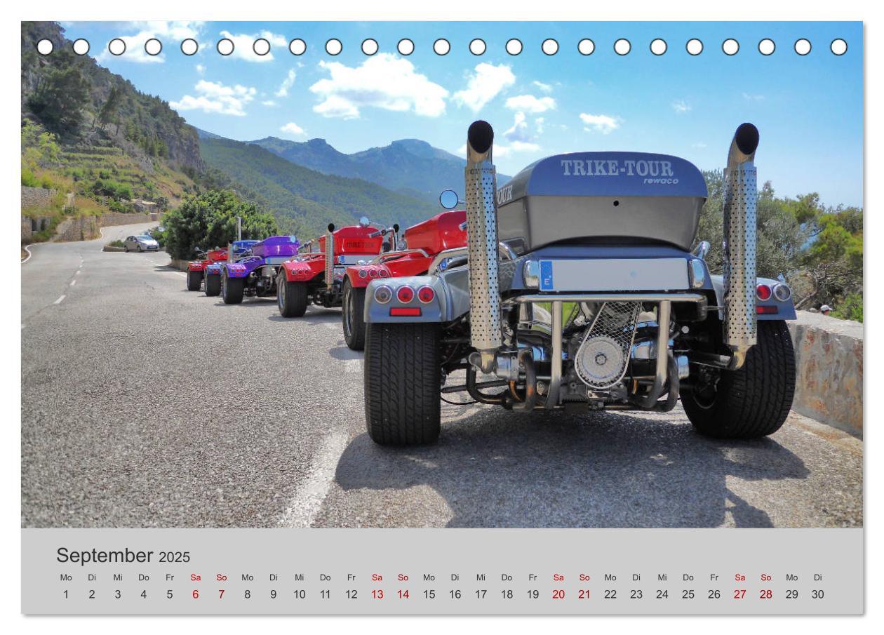 Bild: 9783435445370 | Trikes - Unterwegs auf drei Rädern (Tischkalender 2025 DIN A5...