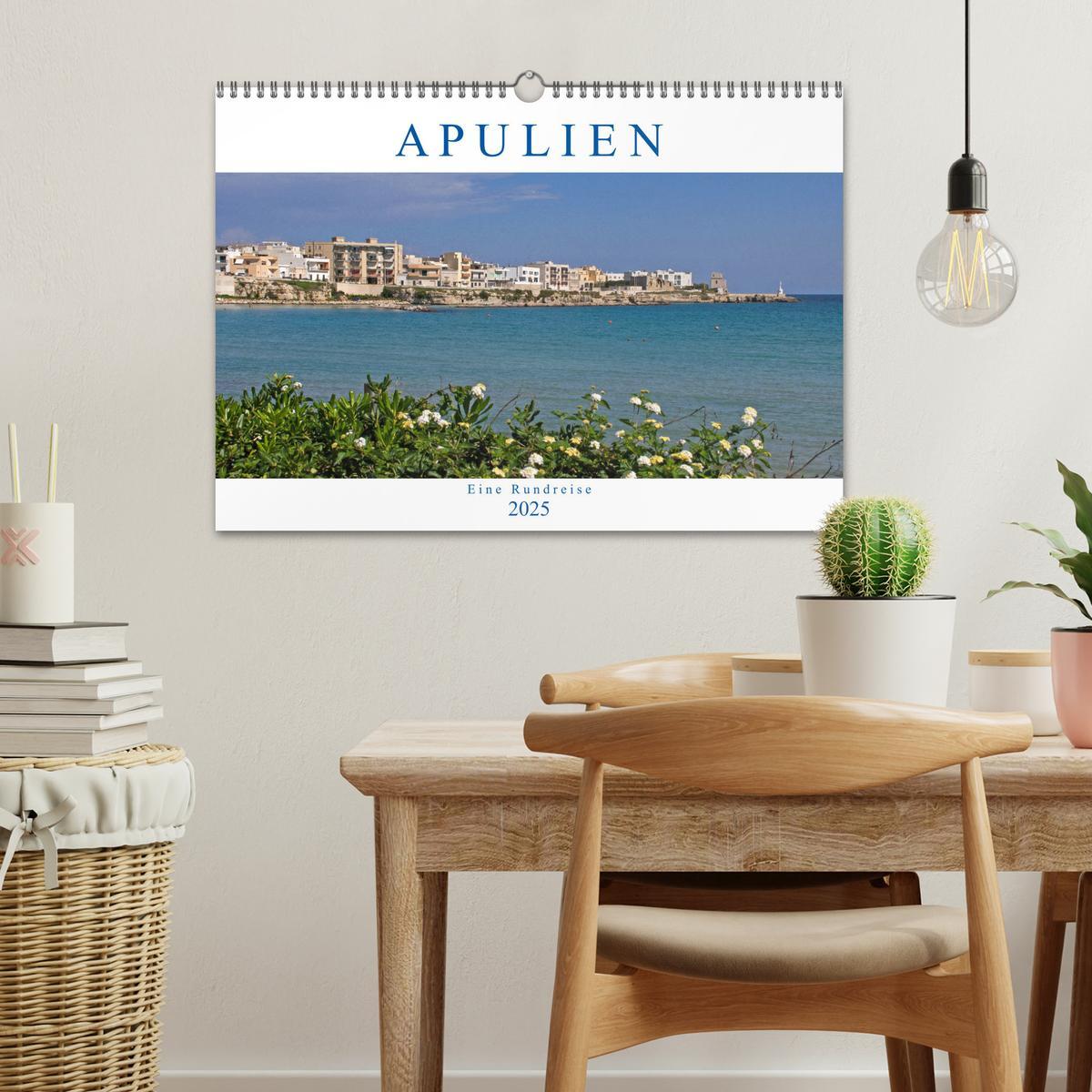 Bild: 9783435407866 | Apulien - Eine Rundreise (Wandkalender 2025 DIN A3 quer), CALVENDO...