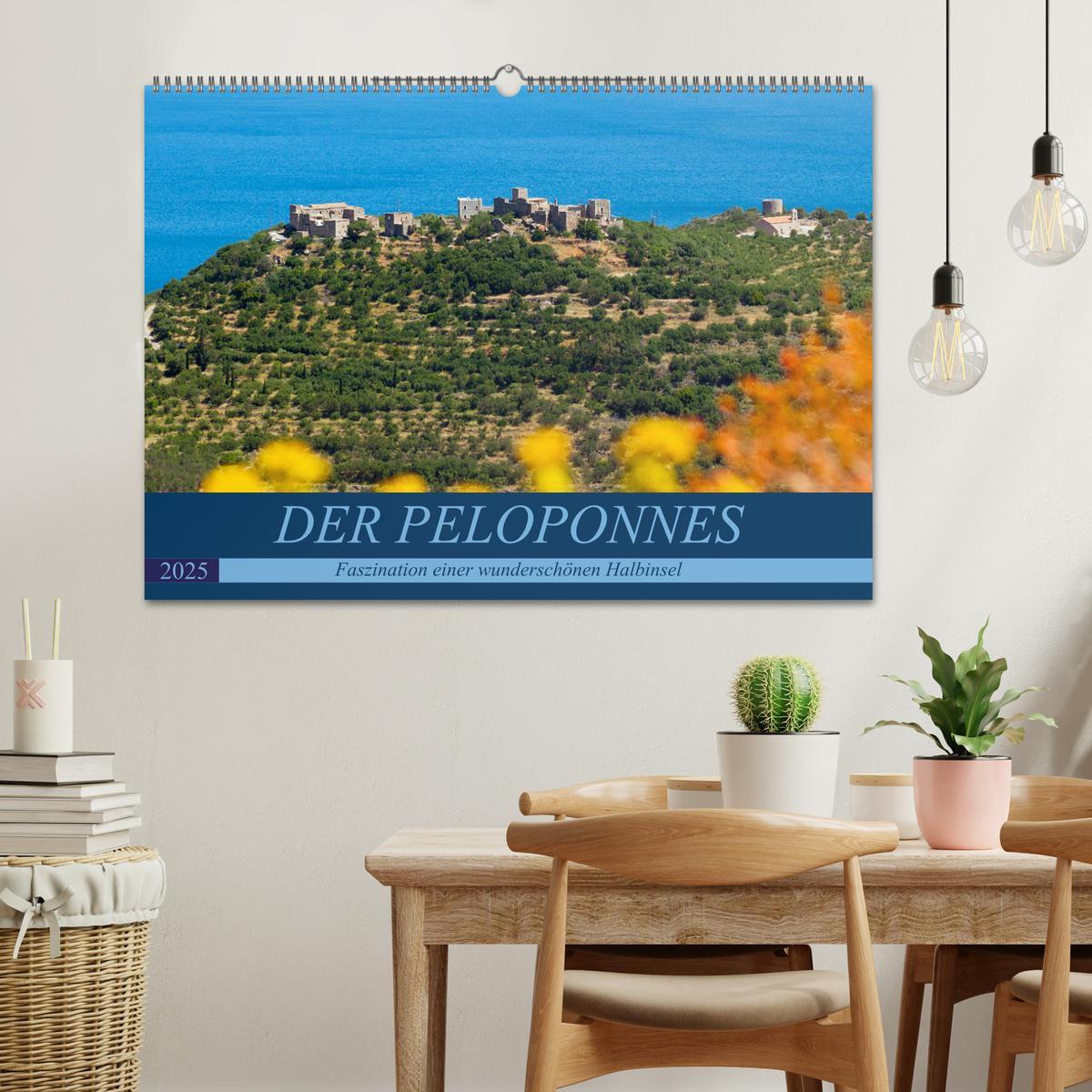 Bild: 9783435359820 | DER PELOPONNES (Wandkalender 2025 DIN A2 quer), CALVENDO...