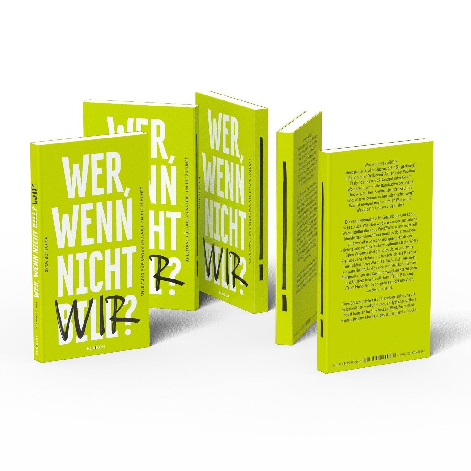 Bild: 9783967890167 | Wer, wenn nicht Bill? | Anleitung für unser Endspiel um die Zukunft