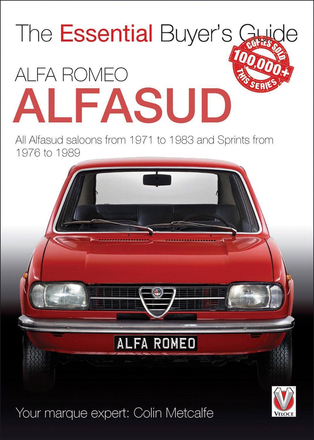 Cover: 9781845840075 | Alfa Romeo Alfasud | Colin Metcalfe | Taschenbuch | Englisch | 2017