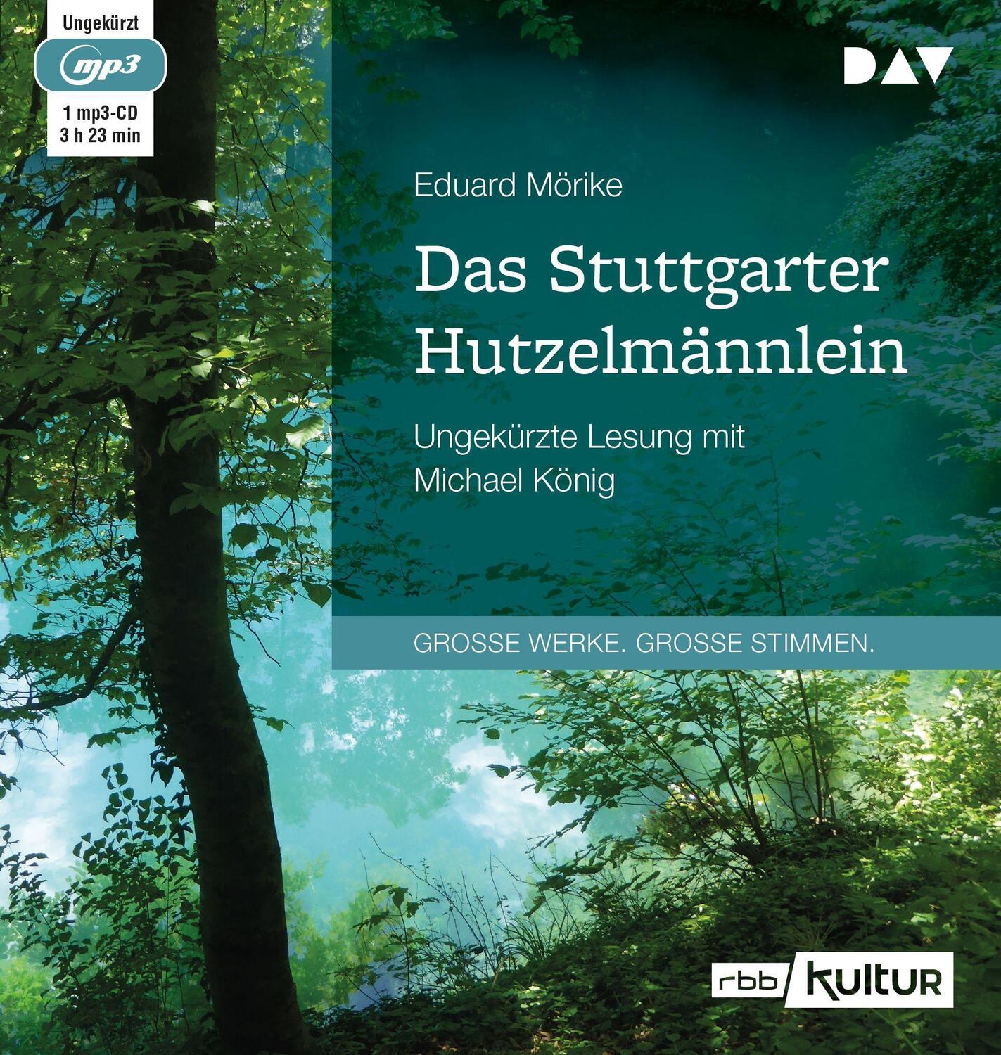 Cover: 9783742421449 | Das Stuttgarter Hutzelmännlein | Ungeküzte Lesung mit Michael König