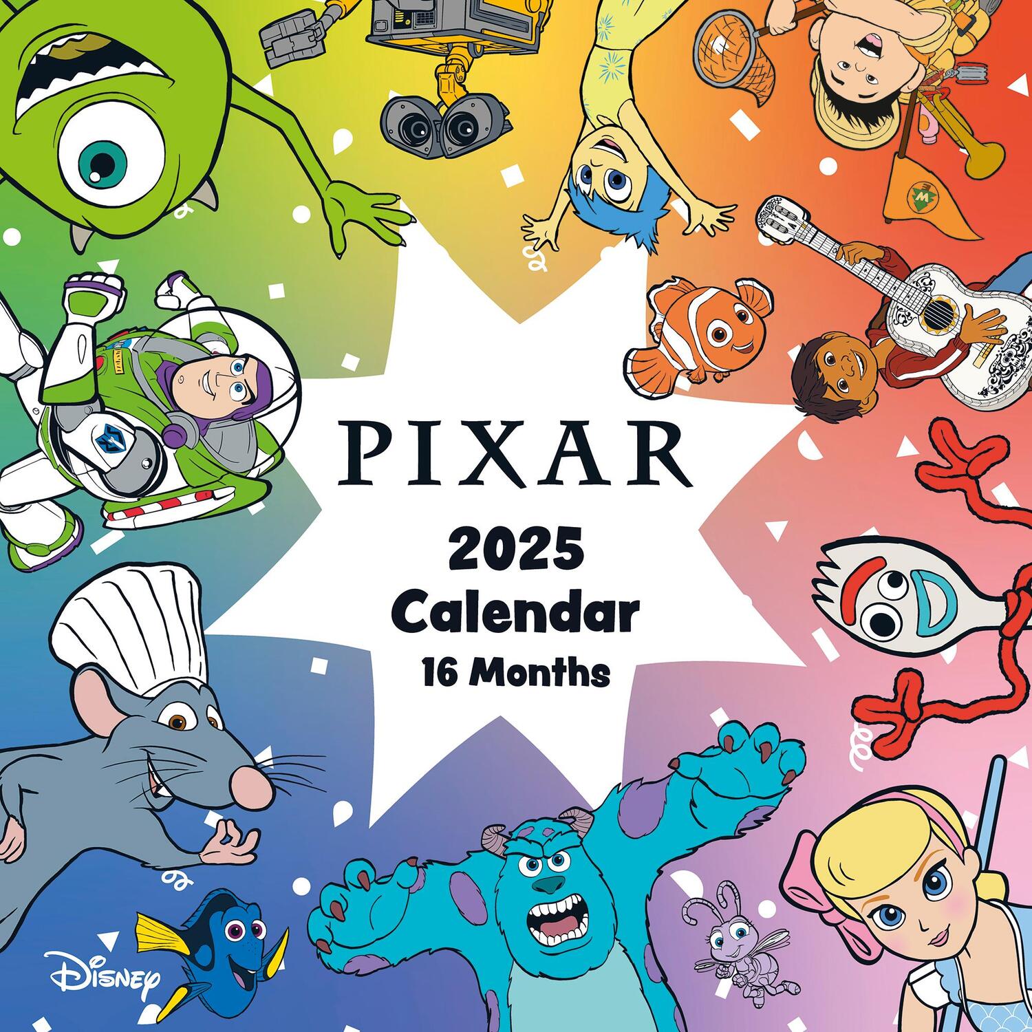 Cover: 9781804231685 | Disney Pixar 2025 30X30 Broschürenkalender | Kalender | 28 S. | 2025