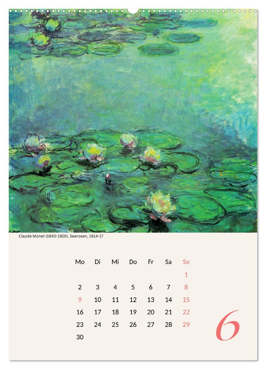 Bild: 9783457225301 | Claude Monet Impressionen (Wandkalender 2025 DIN A2 hoch), CALVENDO...