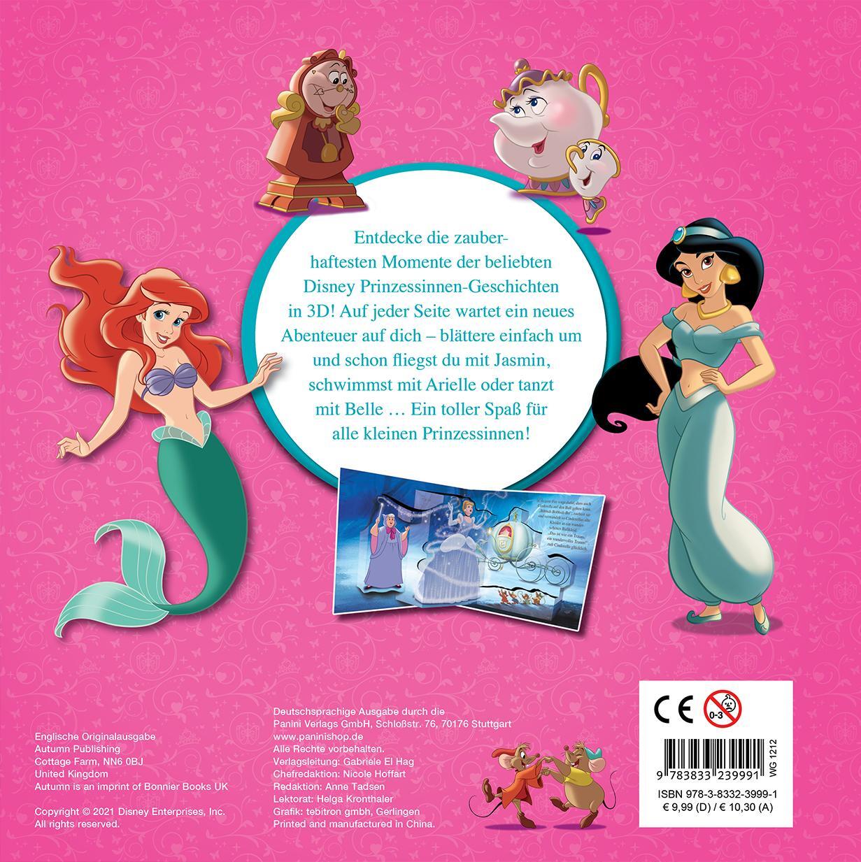 Rückseite: 9783833239991 | Disney Prinzessin: Mein magisches Pop-up-Buch | Panini | Buch | 10 S.