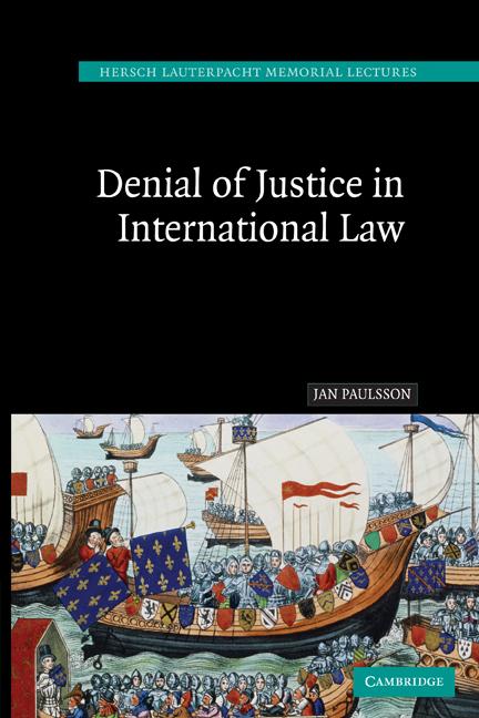 Cover: 9780521172912 | Denial of Justice in International Law | Paulsson Jan (u. a.) | Buch