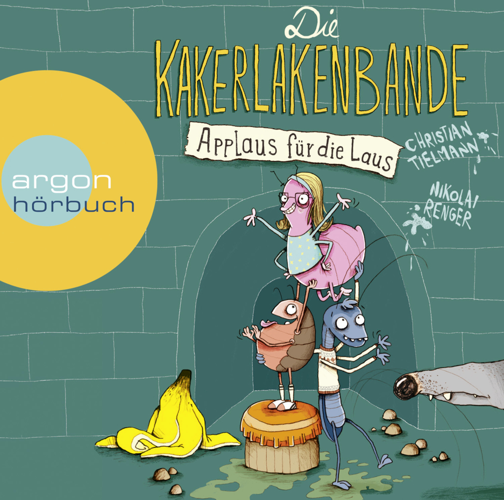 Cover: 9783839841822 | Die Kakerlakenbande - Applaus für die Laus, 1 Audio-CD | Tielmann | CD