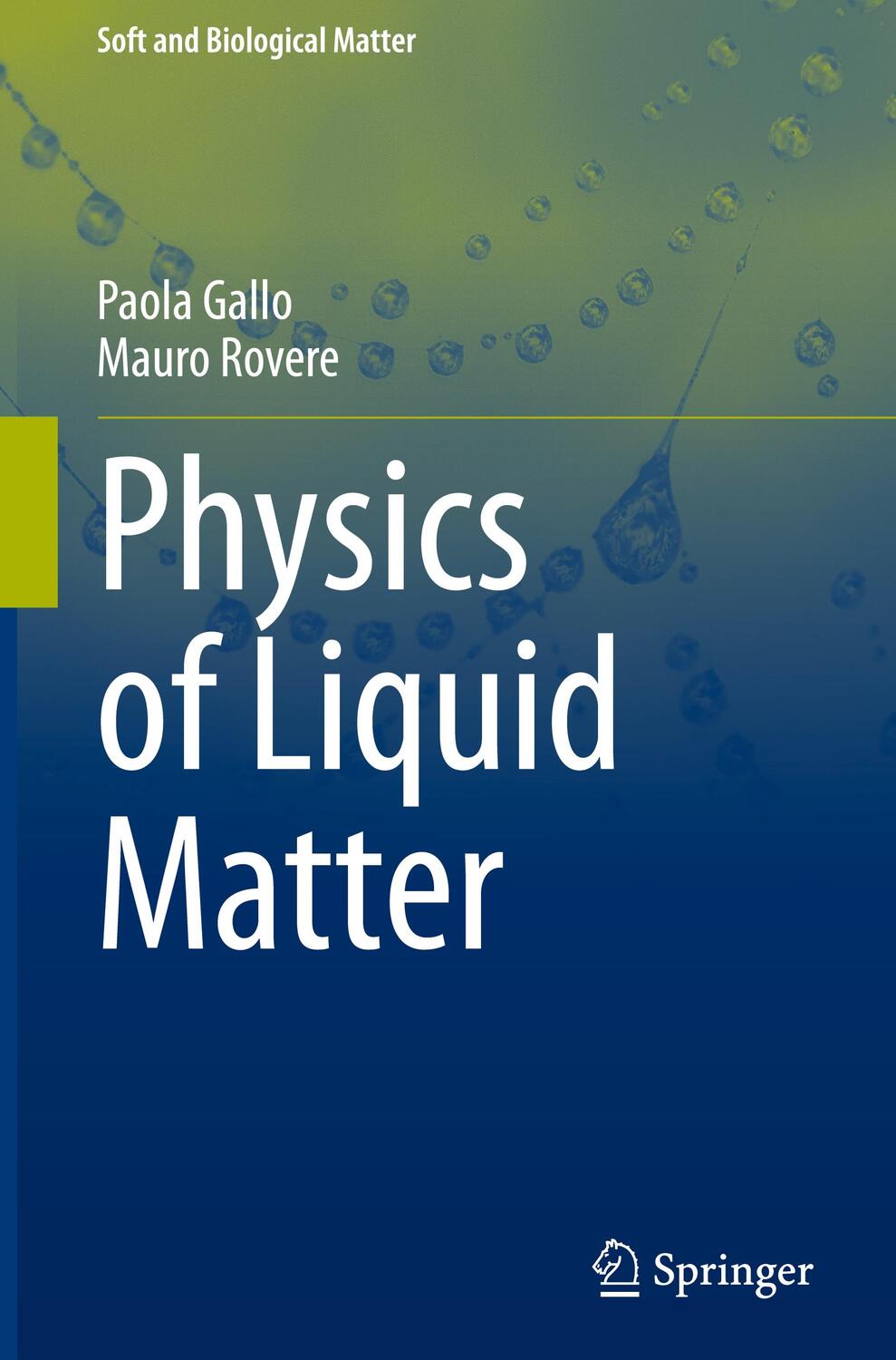 Cover: 9783030683481 | Physics of Liquid Matter | Mauro Rovere (u. a.) | Buch | xiv | 2021