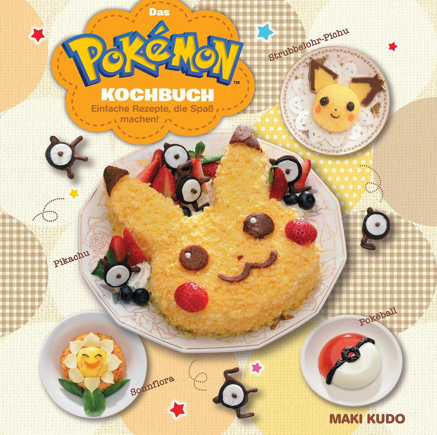 Cover: 9783833234552 | Das Pokémon Kochbuch: Einfache Rezepte, die Spaß machen! | Maki Kudo