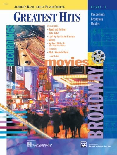 Cover: 9780739021194 | Alfred's Basic Adult Piano Course: Greatest Hits Book 1 (incl. CD)