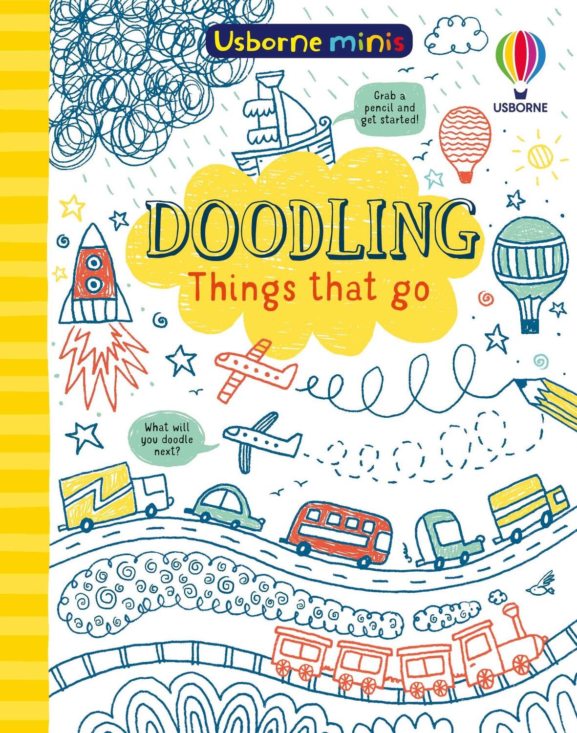 Cover: 9781474981095 | Doodling Things That Go | Simon Tudhope | Taschenbuch | Usborne Minis