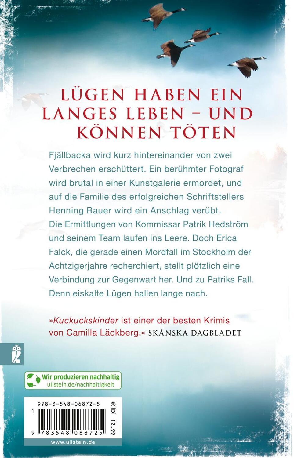Rückseite: 9783548068725 | Kuckuckskinder | Camilla Läckberg | Taschenbuch | 416 S. | Deutsch