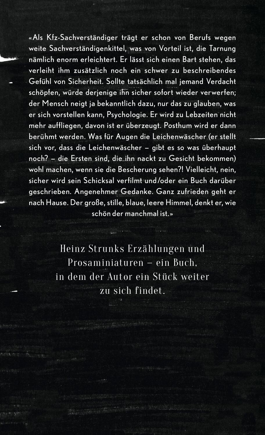 Rückseite: 9783498064495 | Das Teemännchen | Heinz Strunk | Buch | Deutsch | 2018 | Rowohlt
