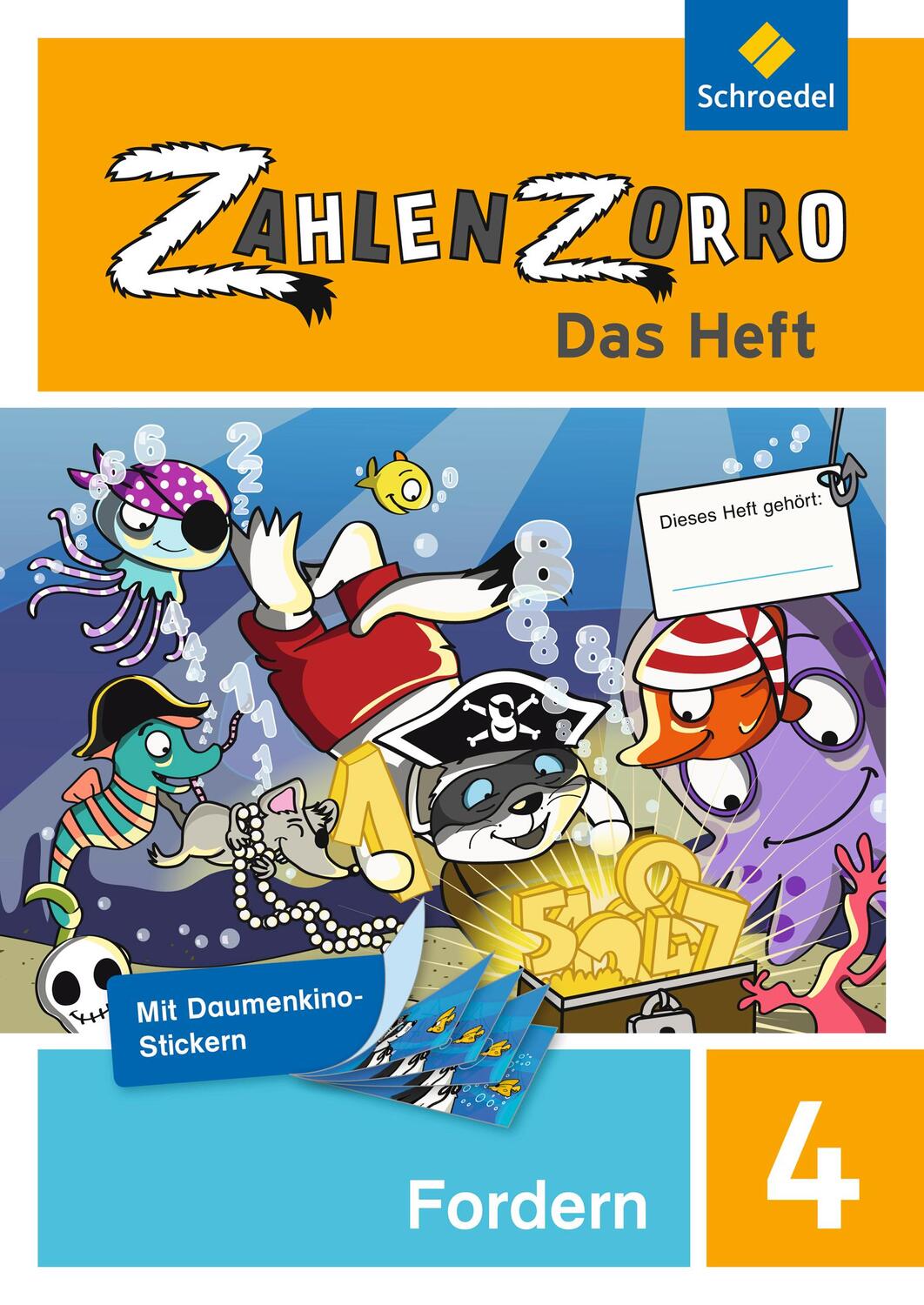Cover: 9783507140318 | Zahlenzorro - Das Heft. Forderheft 4 | Broschüre | Deutsch | 2015