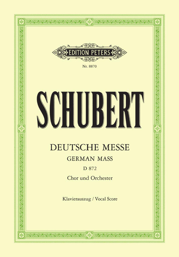 Cover: 9790014071707 | Deutsche Messe D 872 | Franz Schubert (u. a.) | Broschüre | Deutsch