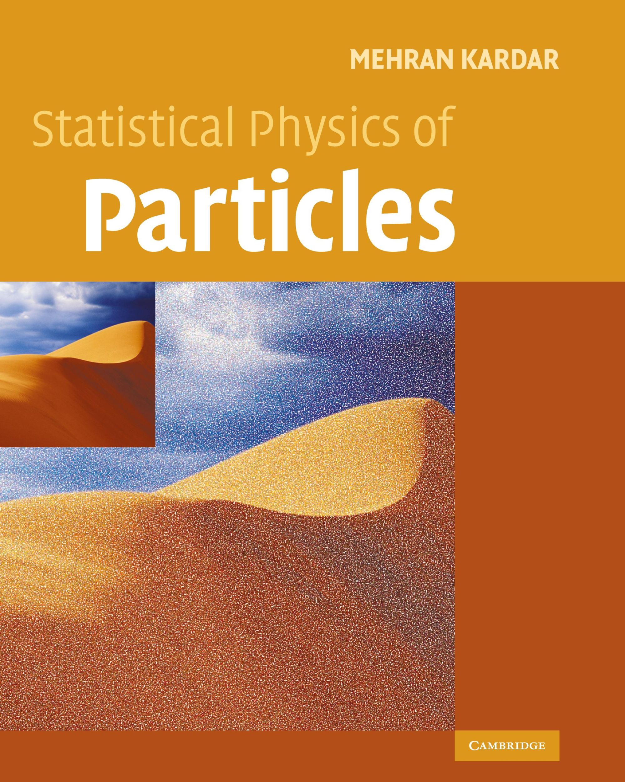 Cover: 9780521873420 | Statistical Physics of Particles | Mehran Kardar | Buch | Gebunden