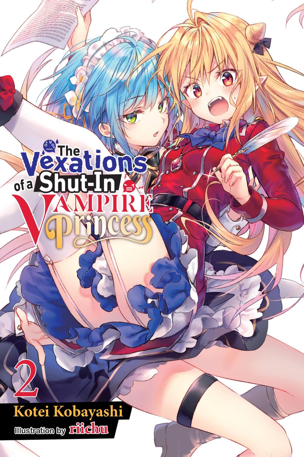Cover: 9781975339517 | The Vexations of a Shut-In Vampire Princess, Vol. 2 (light novel)