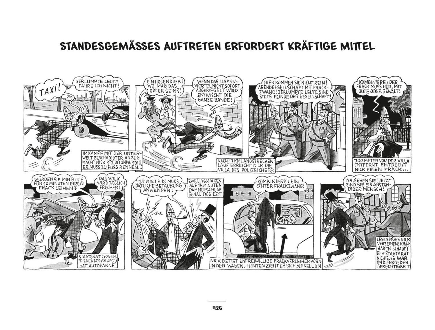 Bild: 9783551029188 | Die Bibliothek der Comic-Klassiker: Nick Knatterton | Manfred Schmidt