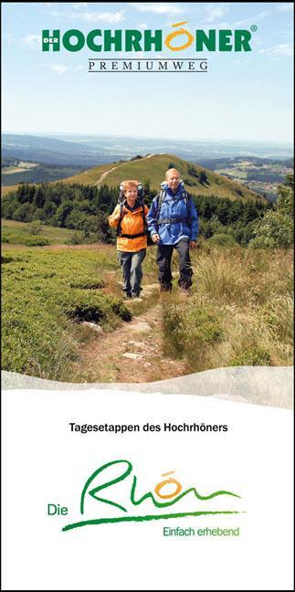 Cover: 9783000257049 | Hochrhöner Premiumweg Wanderführer | Etappen des Hochrhöners | Buch