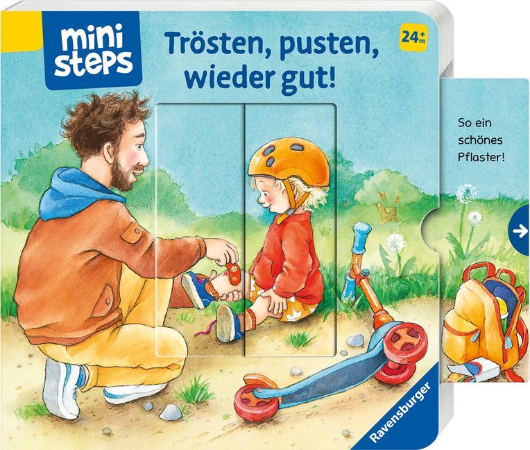 Bild: 9783473302710 | ministeps: Trösten, pusten, wieder gut! | Ab 24 Monaten | Sandra Grimm