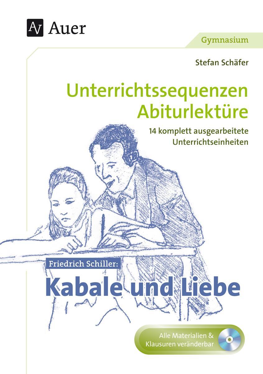 Cover: 9783403071495 | Friedrich Schiller Kabale und Liebe | Stefan Schäfer | Taschenbuch