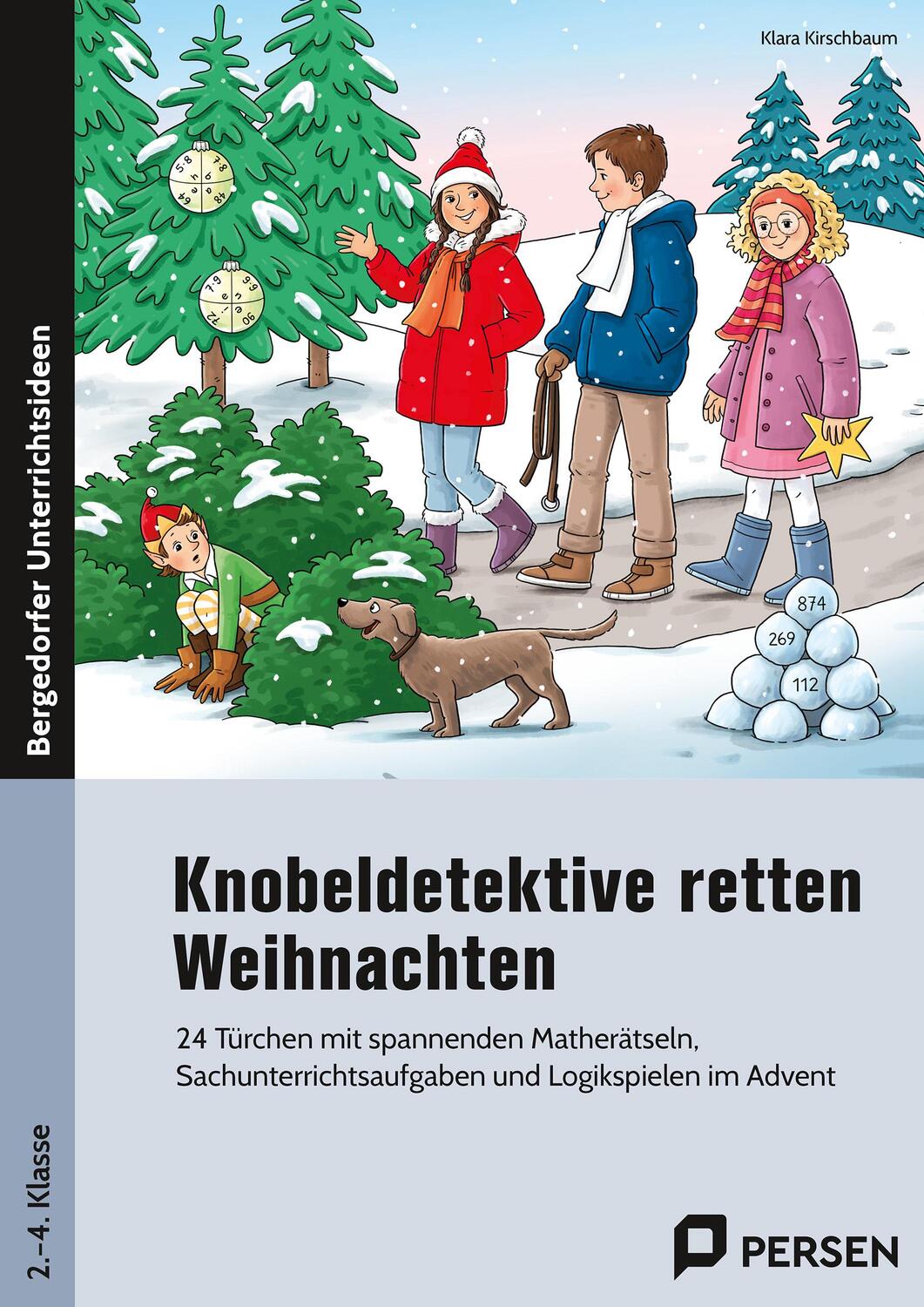 Cover: 9783403211471 | Knobeldetektive retten Weihnachten | Klara Kirschbaum | Broschüre