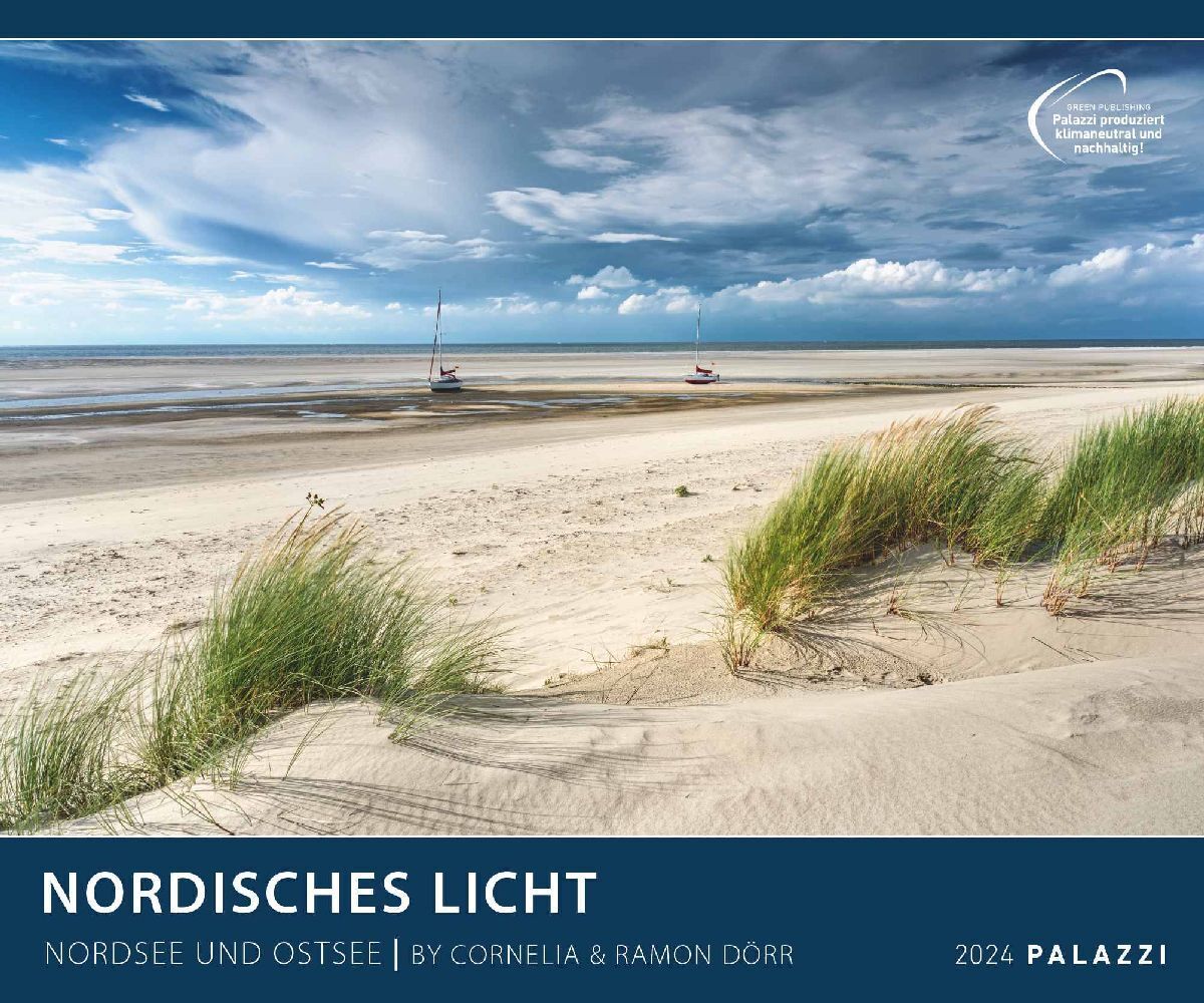 Cover: 4251734300546 | Nordisches Licht 2024 - Bild-Kalender - Poster-Kalender - 60x50 | 2024