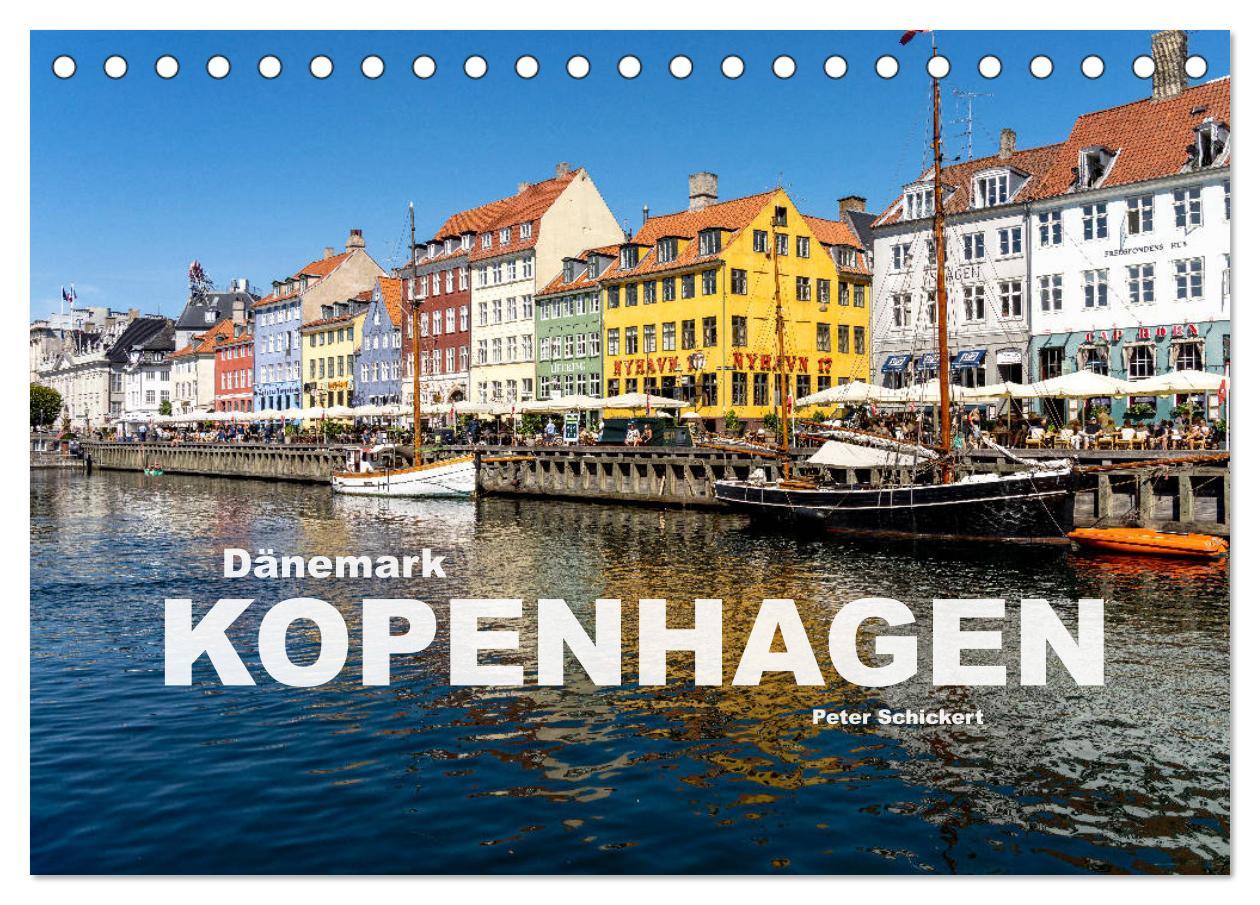 Cover: 9783435110117 | Dänemark - Kopenhagen (Tischkalender 2025 DIN A5 quer), CALVENDO...