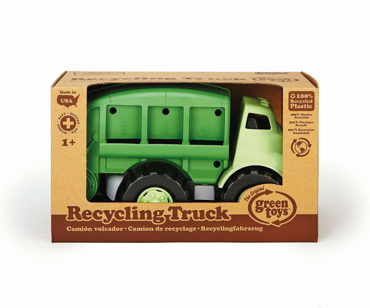 Bild: 793573550316 | GREENTOYS - Müllwagen für Recycling grün | Stück | 2023 | GREENTOYS